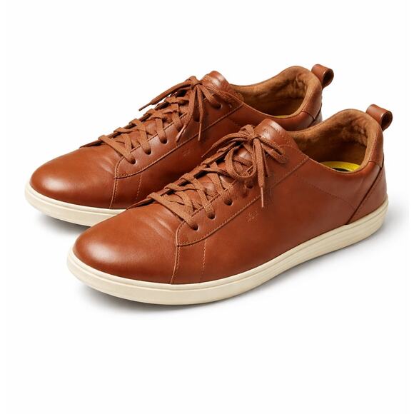 Cole Haan Other - Cole Haan Grand Leather Sneakers Men’s Size 12 Brown Lace-Up Shoes